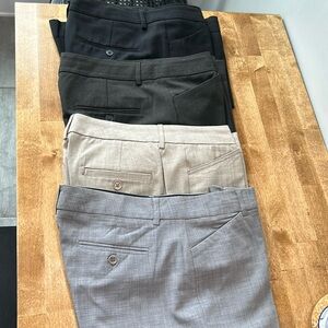 LOT Express Editor pants four pairs size 8R